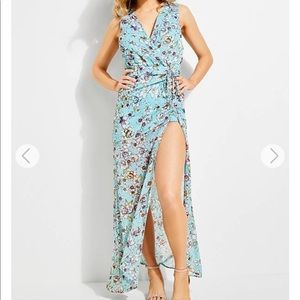 Guess Maxi Dress - Blue XL